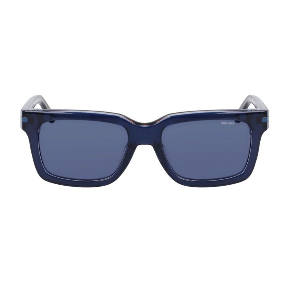 Nike Sunglasses Rectangle Full Rim, Navy Frame and Blue Lens CRESCENTIEV24017410 - Picture 2 of 2